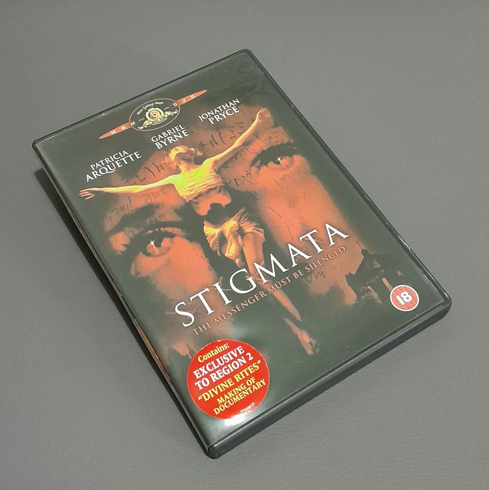 Stigmata- Cult Viewing- DVD- 2000- Patricia Arquette-Wainwright (DIR) cert 18-