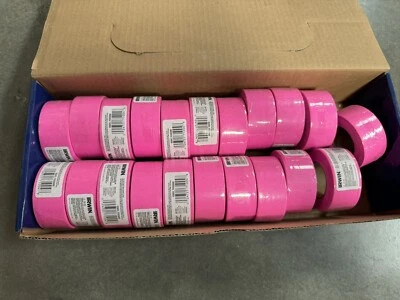 24-Pack Irwin 65603 Pink Strait-Line PVC Flagging Tape 150 L ft. x 2 Thick mil.