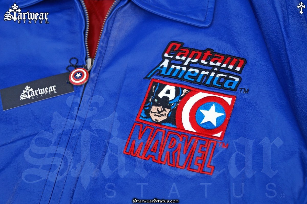 ?MICHAEL JACKSON WORN CAPTAIN AMERICA CELEBRITY WARDROBE JACKET M 