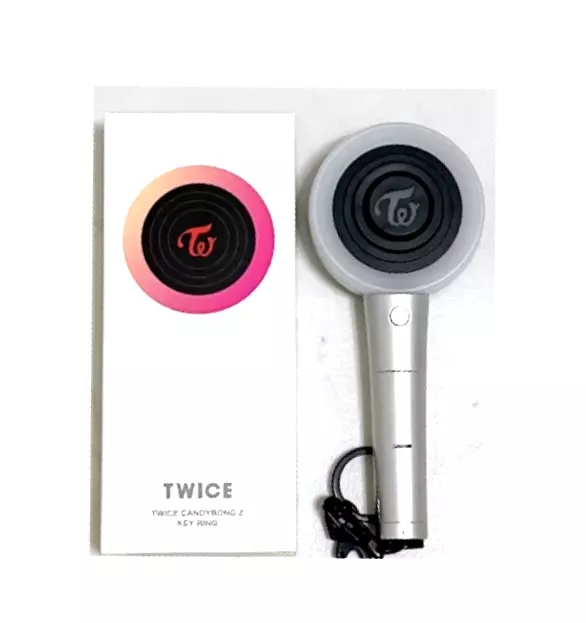 TWICE LIGHT STICK KEYRING VERSION 2 : CANDY BONG Z – KPOP Store in USA