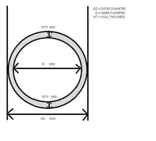 Tubo de fibra de carbono mate 1 x OD 15 mm x ID 13 mm x 1000 mm (1 m) 3 k (envuelto en rollo) - Imagen 3 de 9