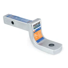 Reese Trailer Hitch Ball Mount 3500 lbs For 1-1/4" Receiver 2-1/2" Drop Zinc