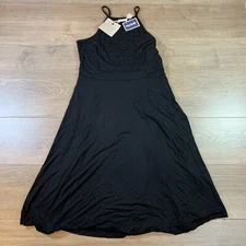 Kenar Brand New With Tags Black Midi Jersey Knit Dress. Size Medium