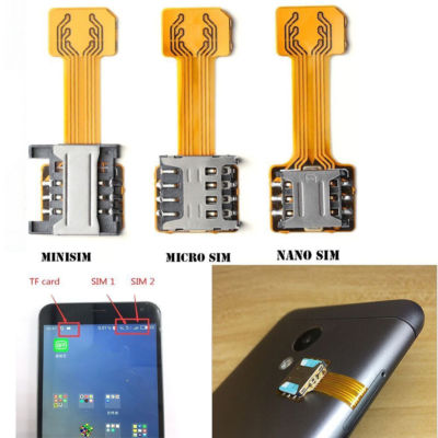 Tf Nano Micro Sd Extender Hybrid Sim Slot Dual Sim Card Adapter