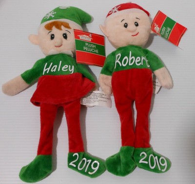 christmas elf stuffed toy