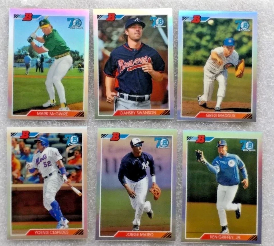 2017 BOWMAN CHROME 1992 REPRODUCTION INSERT - COMPLETE YOUR SET - Image 2 of 2