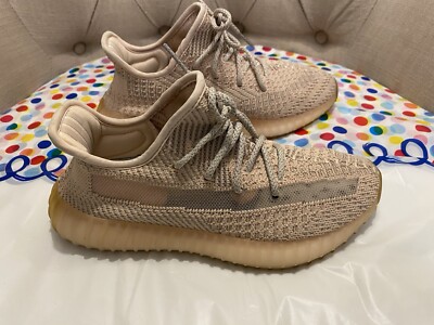 Yeezy Ash Pearl Sneakers Boost Reflective In Excellent Condition