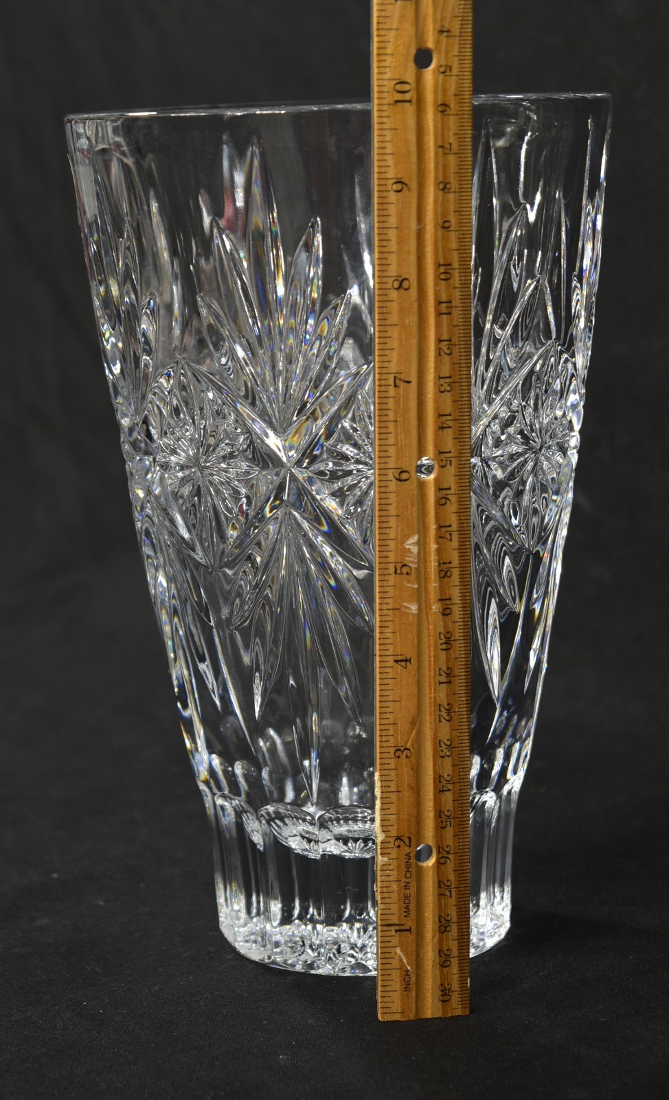 NIB! Waterford Lead Crystal Normandy Vase 10 inches Made in Slovenia eBay