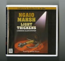 Light Thickens - Ngaio Marsh - Unabridged Audiobook - AudioGO - 8CDs