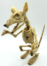 SKELETON RAT HALLOWEEN DECOR ADJUSTABLE MOUTH OPEN OR CLOSED INDOOR