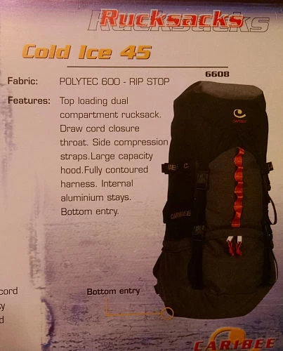Mochila Caribee Australia Urban & Outdoor - Cold Ice 45 Urban/Sports - Imagem 3 de 4