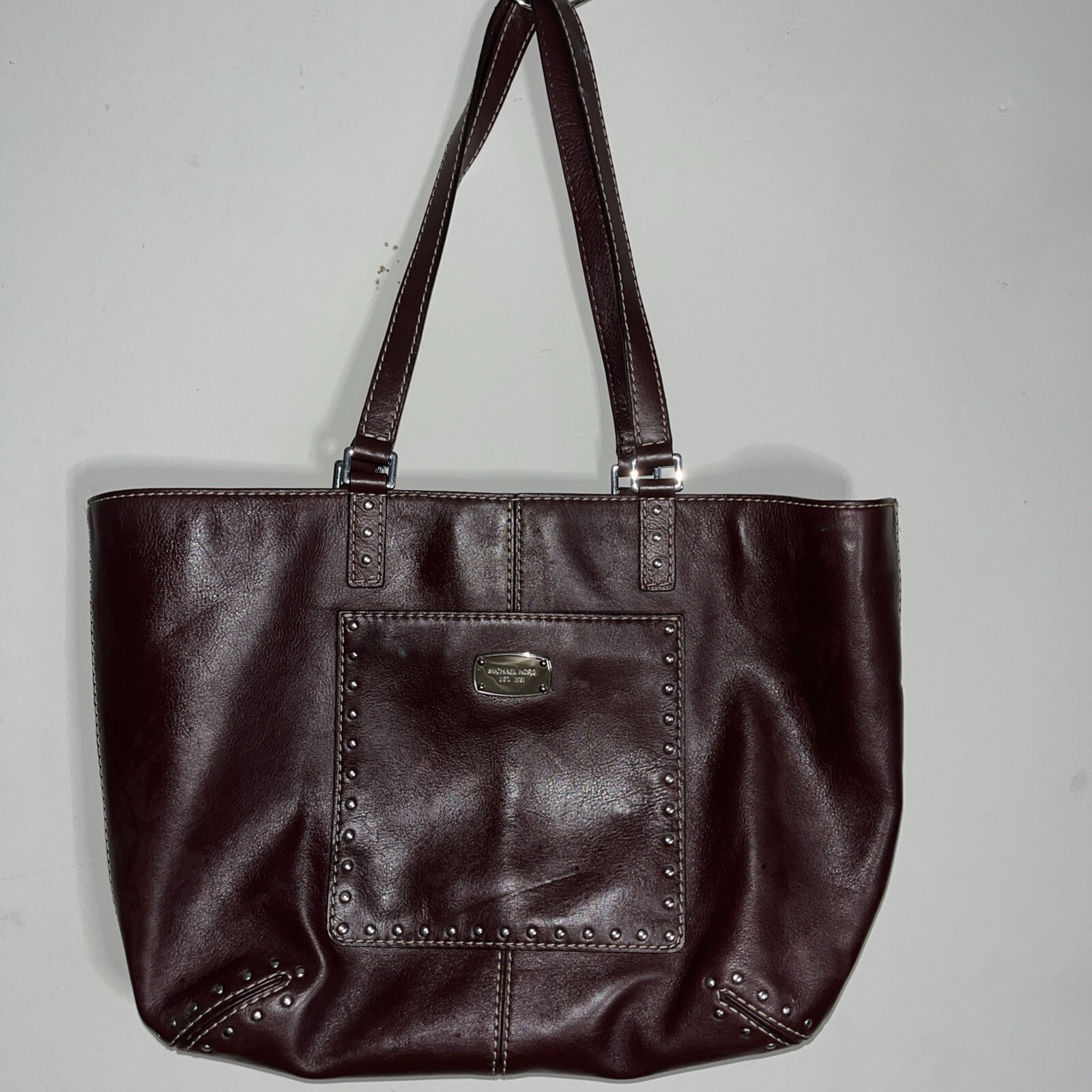 Michael Kors Studded Shoulder Tote Bag for Women  