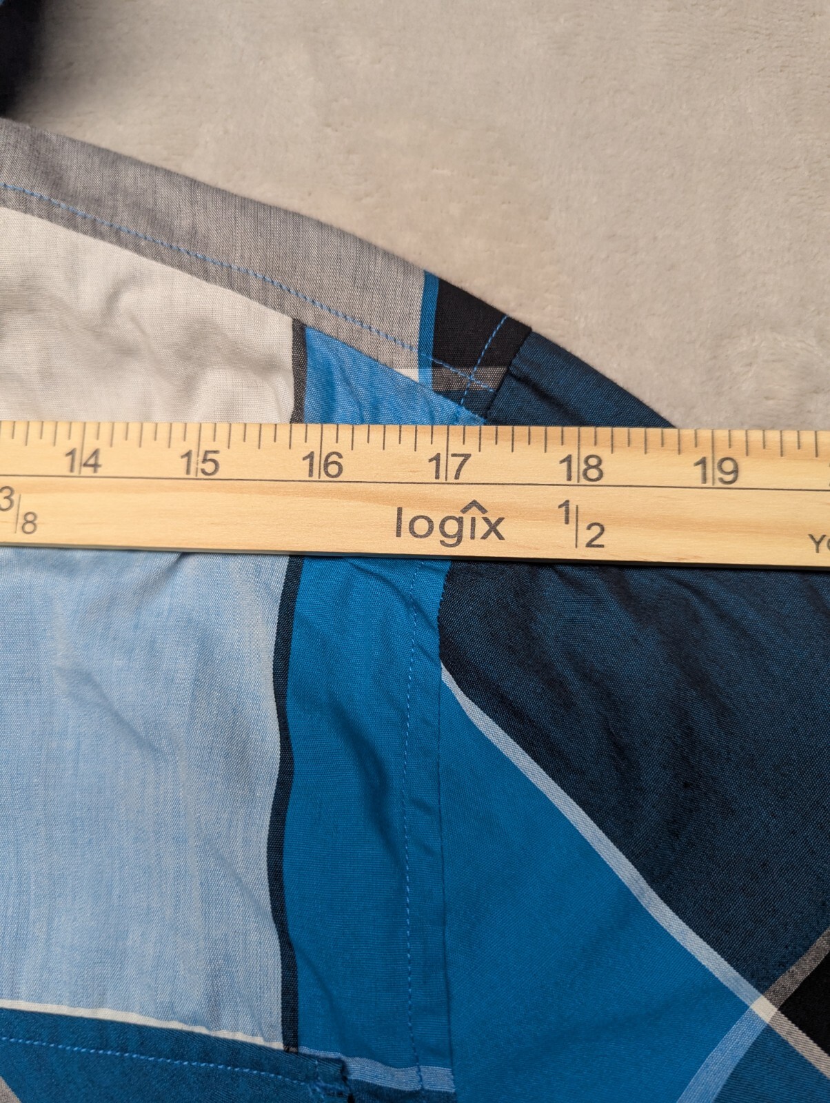 Gotcha Plaid Flannel Button Down Long Sleeve Hood… - image 6