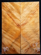 Camphor Burl 190 Knife Scales 5"x 1.9"x 1/2" see 100 woods in my store