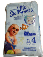 Huggies Little Swimmers disposable Swimming Pants Size 4 Finding Nemo 11 Count