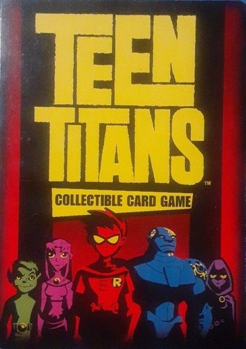 Your Choice! Teen Titans CCG Collectable Card Game Series 1 , Heavy Play Wear