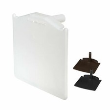 Exitex End Cap Snap Down Glazing Bar Plastic Stop End Lean To Roof Bar Capex PVC