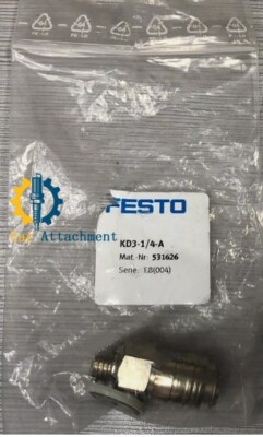 one new festo connection socket KD3-1/4-A 531626 Quality assurance