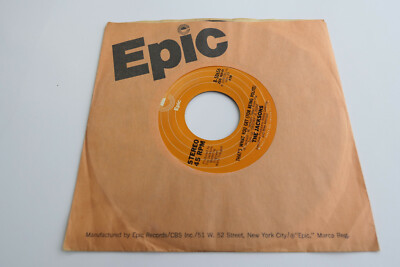 The Jacksons    Shake Your Body (Down To The Ground) - Epic    8-50656 / NM