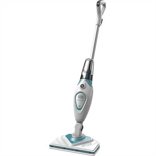 Lavapavimenti Scopa a Vapore Steam-Mop elettrica 1600W Black+Decker FSM1616  | eBay