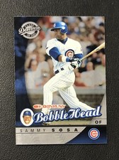 2001 Donruss #14 Sammy Sosa Bobble Head /2000 Chicago Cubs
