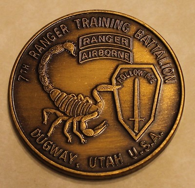 7th Ranger Training Battalion Desert Training Dugway, Utah Army ...