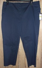 Tommy Hilfiger "Radcliff" Cropped Capri NAVY BLUE H91P0424 Size: 14 NWT 89