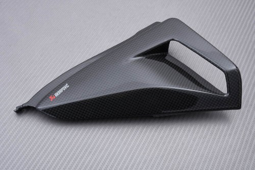 Sitzbankabdeckung Rechte Seite AKRAPOVIC aus Carbon HONDA CB1000R 2008-2016 - Picture 1 of 2