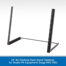 19" 8U Desktop Rack Stand Tabletop Rackmount Studio PA Equipment Stagg MRS-A8U