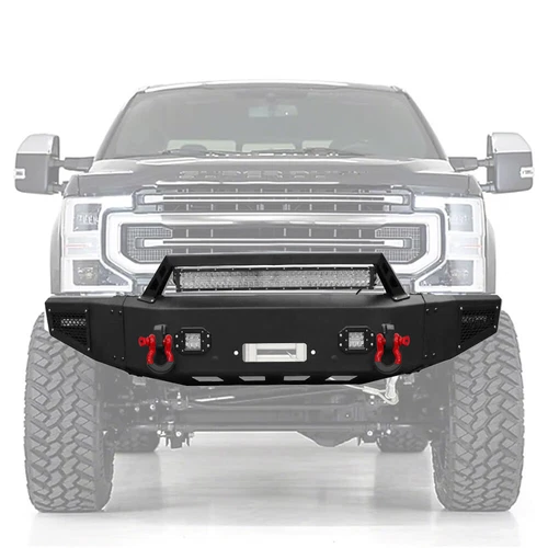 For 2017-2022 Ford F250/F350/F450/F550 Super Duty Front Rear Bumper W/Led lights - Picture 3 of 18