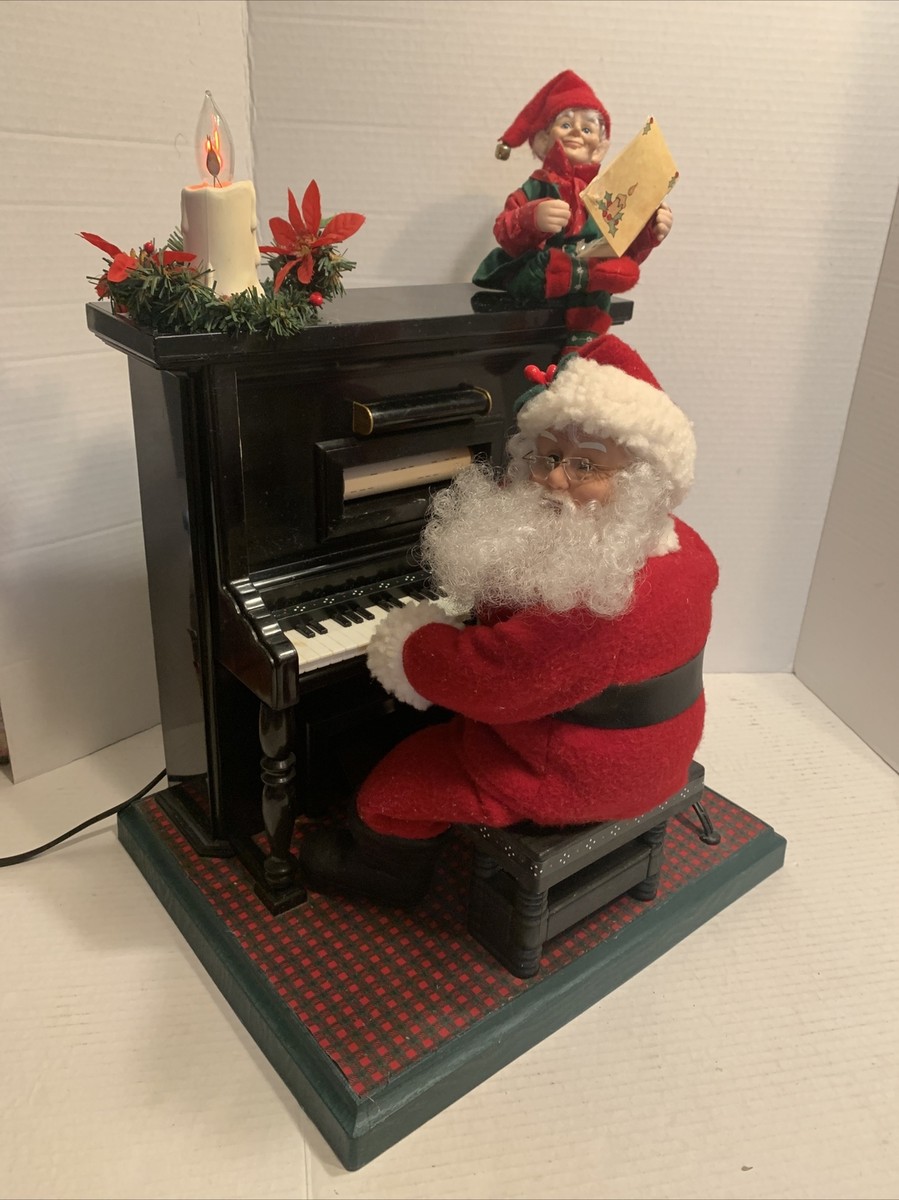 【新品未使用】Sing Along Santa ピアノ人形 新品未使用】Sing Along Santa ピアノ人形