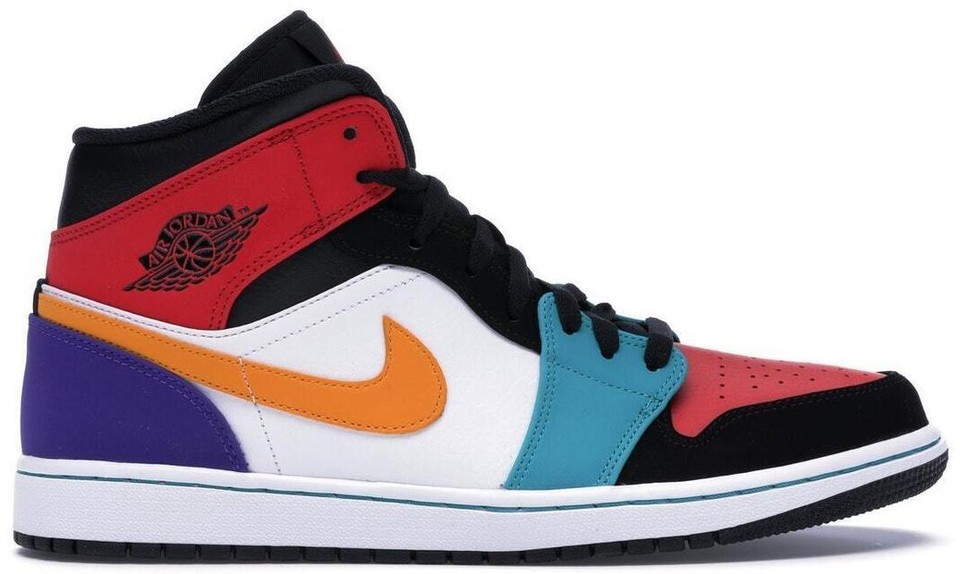 ナイキ エア ジョーダン 1 ミッド マルチカラー 24 未使用品 ナイキ NIKE WMNS AIR JORDAN 1 MID MULTICOLOR