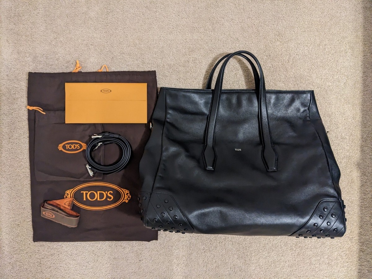 Tod's Travel Bag Medium in Leather | eBay
