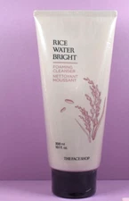 The Face Shop Rice Water Bright Gentle Exfoliating Foaming Cleanser 300ml SEALED