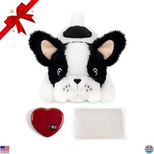 Heartbeat Dog Toy for Puppies - Soft Sleep Aid with Warmer Bag for Anxiety