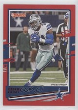 2020 Panini Donruss Photo Variation Press Proof Red Ezekiel Elliott #79 0f2i