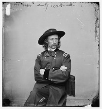 Photo:George Armstrong Custer 1865 Union General Portrait