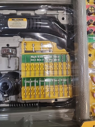 WORKSMITH 229pc ROTARY TOOL SET - WITH ACCESSORIES - Picture 3 of 9