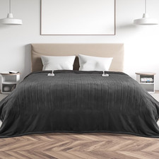 Heated Blanket Queen Size 84''X90'', Fast Heating with Dual Controllers Electric