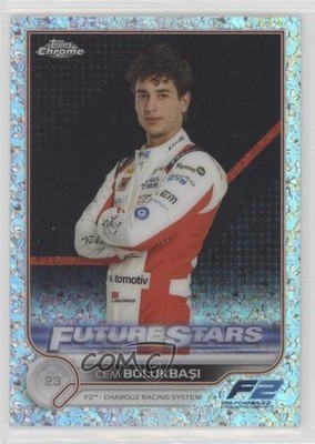 2022 Chrome Formula 1 Mini-Diamond Refractor 4/299 Cem Bolukbasi Bölükbaşı 12a6