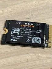 WD_BLACK 1TB SN770M M.2 2230 NVMe SSD for Handheld Gaming Devices 5,150MB/s