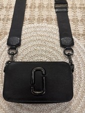 Marc Jacobs Snapshot Crossbody One Size - Bla...