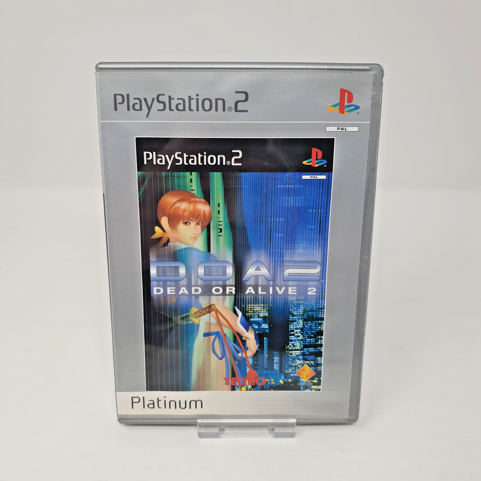 Dead or Alive 2 Platinum Edition PS2 Game + Manual Playstation 2 PAL DOA 2000