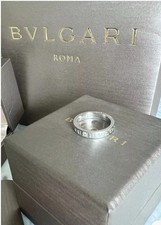 BVLGARI DIAMOND RING / WHITE GOLD 750 US 5