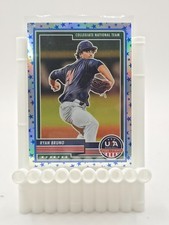 2023 Panini USA Baseball Stars & Stripes - Ryan Bruno #63 Stars Prizm (RC)