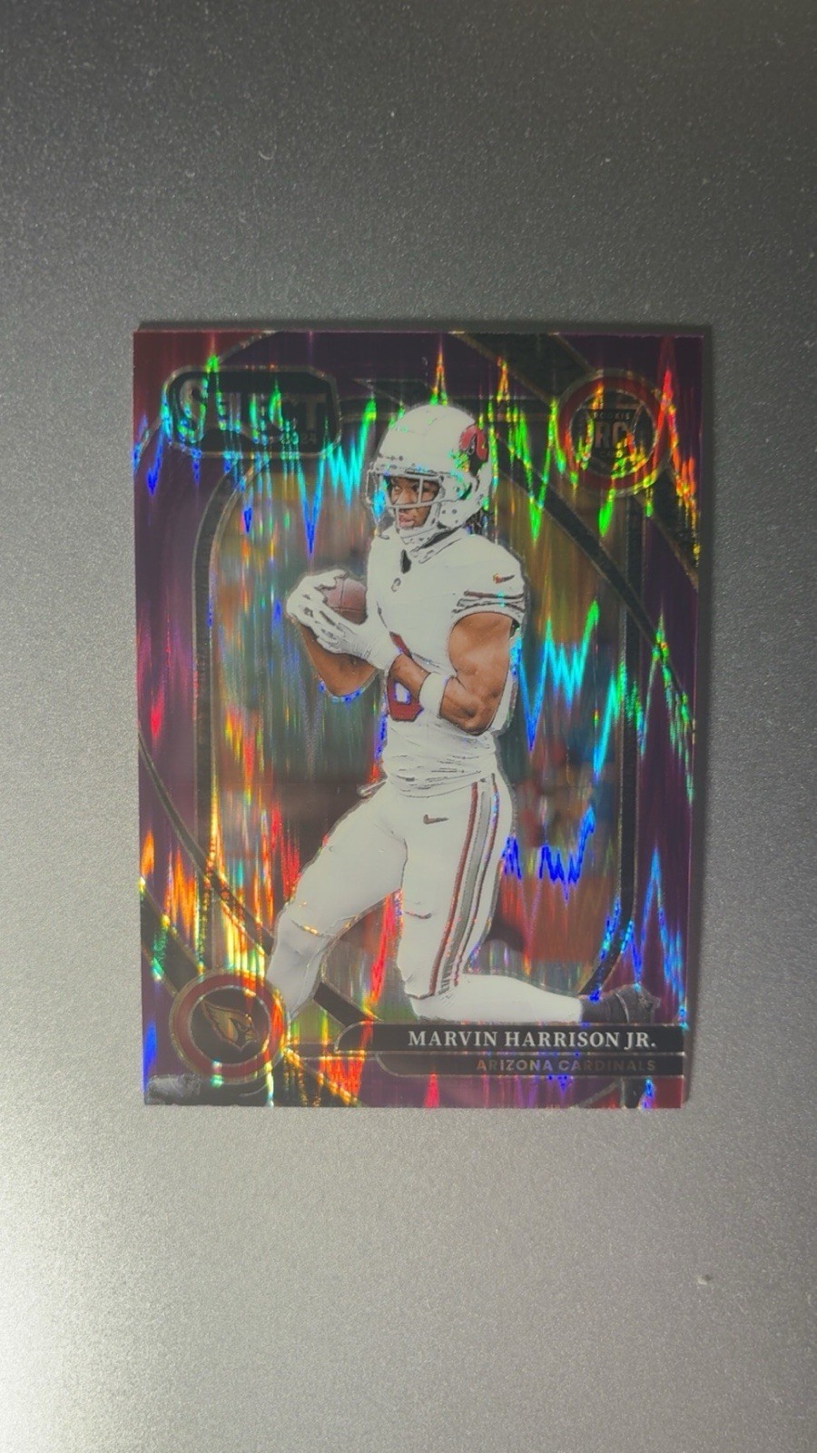 2024 Panini Select - Club Level Marvin Harrison Jr. #219 Purple Shock Prizm /360