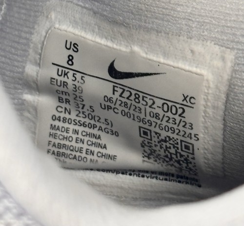 Size 8- Nike Air Zoom GT Cut Academy Grey Barely Grape Womens Slight Signs Wear - Picture 11 of 12