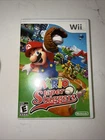 Mario Super Sluggers (Wii, 2008) with Manual, Tested & Working