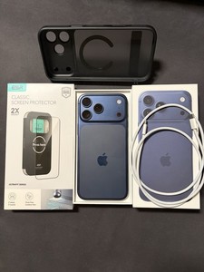 Original Apple iPhone 17 Pro Max 256GB Deep Blue Smartphone 100% Battery OVP