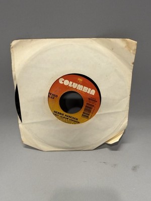 Herbie Hancock   Rockit 7'' Single Record 1983 Columbia Funk Electro 45 RPM